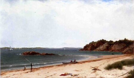 Blick auf den Strand von Beverly, Massachusetts – John Frederick Kensett John Frederick Kensett 2024-12-30