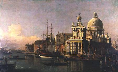 Eine Ansicht der Dogana und Santa Maria della Salute – Giovanni Antonio Canal Giovanni Antonio Canal 2024-11-21