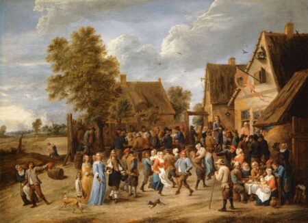 Dorfvergnügen mit einem Aristokratenpaar – David The Younger Teniers Jan Brueghel der Jüngere 2024-12-30