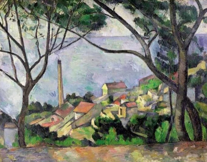 L’Estaque, gesehen durch die Bäume – Paul Cézanne Paul Cézanne 2024-09-20 2