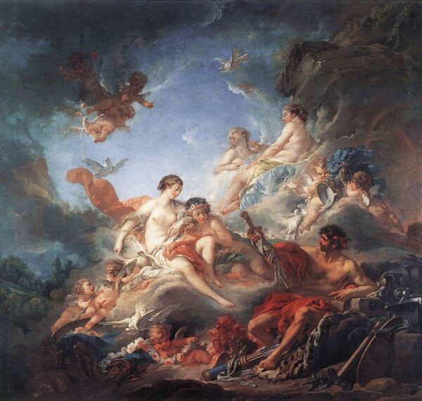 Vulkan präsentiert Venus Waffen für Aeneas – François Boucher François Boucher 2024-11-21