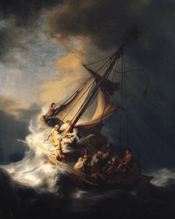 Christus im Sturm auf dem See Genezareth – Rembrandt van Rijn Beliebte Bilder 2024-09-19