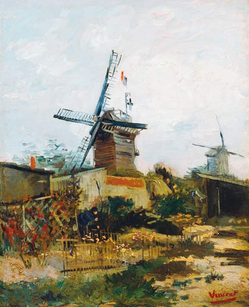 Die alte Mühle in Montmartre Vincent Van Gogh 2024-11-20