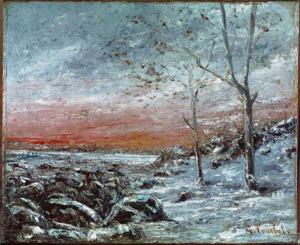 Winterlandschaft – Gustave Courbet Gustave Courbet 2024-09-19