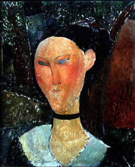 Frau mit einem Samthalsband – Amadeo Modigliani 2024-11-21