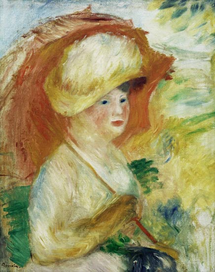 Frau mit Sonnenschirm – Pierre-Auguste Renoir Pierre-Auguste Renoir 2024-12-30