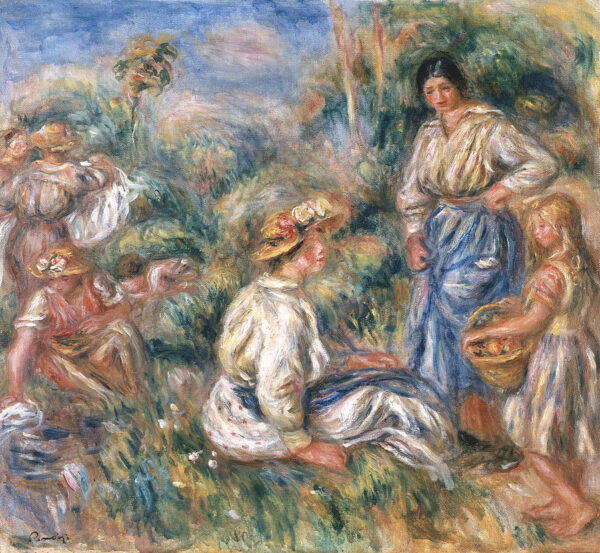 Frau in einer Landschaft – Pierre-Auguste Renoir Pierre-Auguste Renoir 2024-12-30