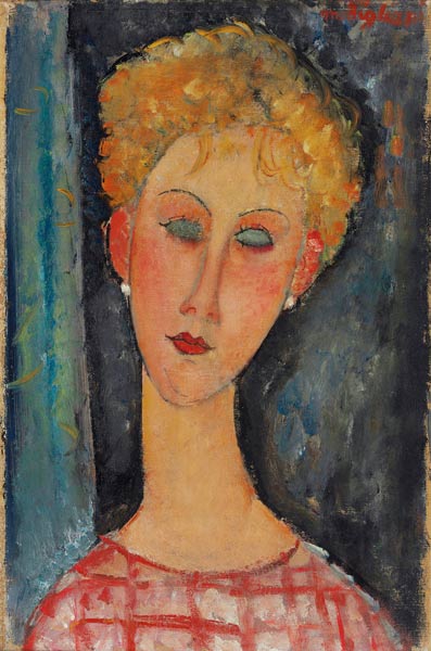 Junges Mädchen mit Ohrringen – Amedeo Modigliani Amedeo Modigliani 2024-09-20