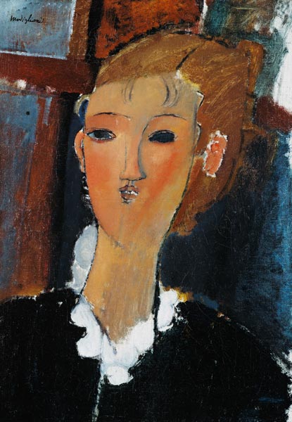 Junge Frau in einem kleinen Kragen – Amedeo Modigliani Amedeo Modigliani 2024-09-20