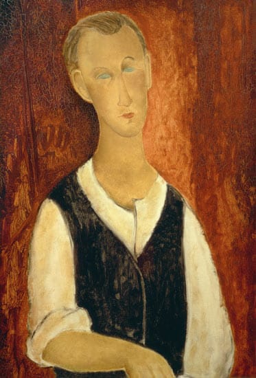 Junger Mann mit der schwarzen Weste – Amedeo Modigliani Amedeo Modigliani 2024-09-20